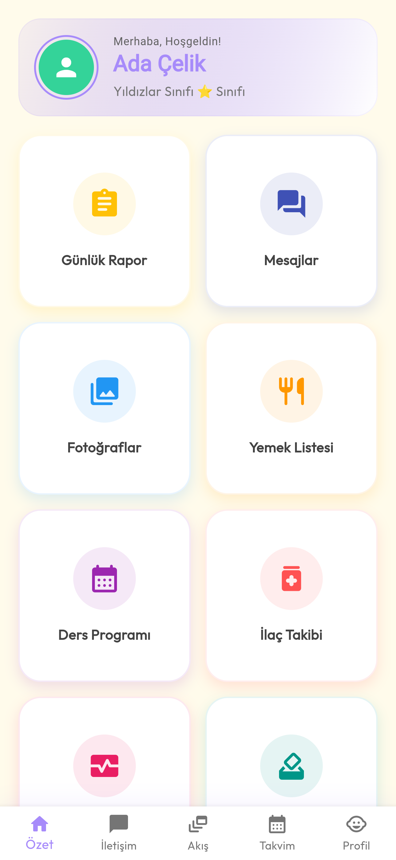 Kreş360 MEB Uyumlu Yönetim Ekranı